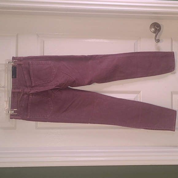 NWT J Brand Alana Madame High Rise Crop Skinny Corduroy Pants Size 26 - Picture 7 of 10